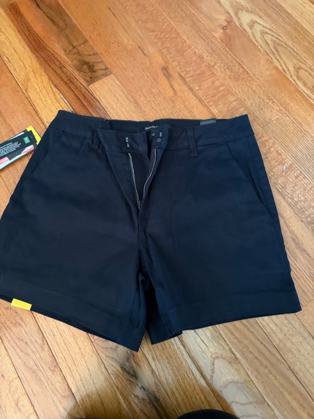 Banana Republic Black Chino Short with Tag